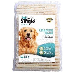 Single Burgu Çubuk 12Cm 6Gr 100'Lü Beyaz