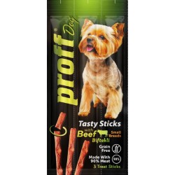 Proff Köpek Stik Biftekli 3X5Gr
