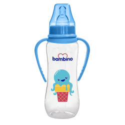 Bambino Naturel PP Kulplu Biberon 250ml T066