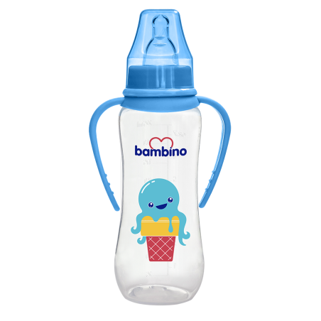 Bambino Naturel PP Kulplu Biberon 250ml T066