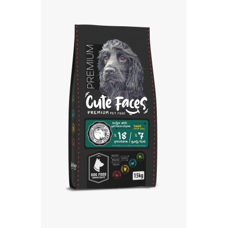 Cute Faces Biftekli Köpek Maması 1 kg
