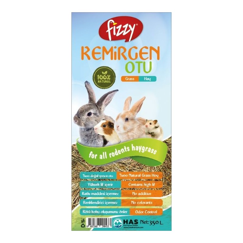 Fizzy Kemirgen Yoncasi 350Gr