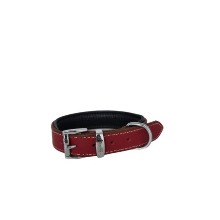 Daisy Klasik Deri Köpek Tasması XXS-2cm Kırmızı