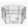 Zampa Metal Kedi ve Köpek Çiti 60X55 Siyah
