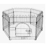Zampa Metal Kedi ve Köpek Çiti 70X75 Siyah