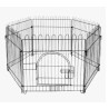 Zampa Metal Kedi ve Köpek Çiti 95X80 Siyah