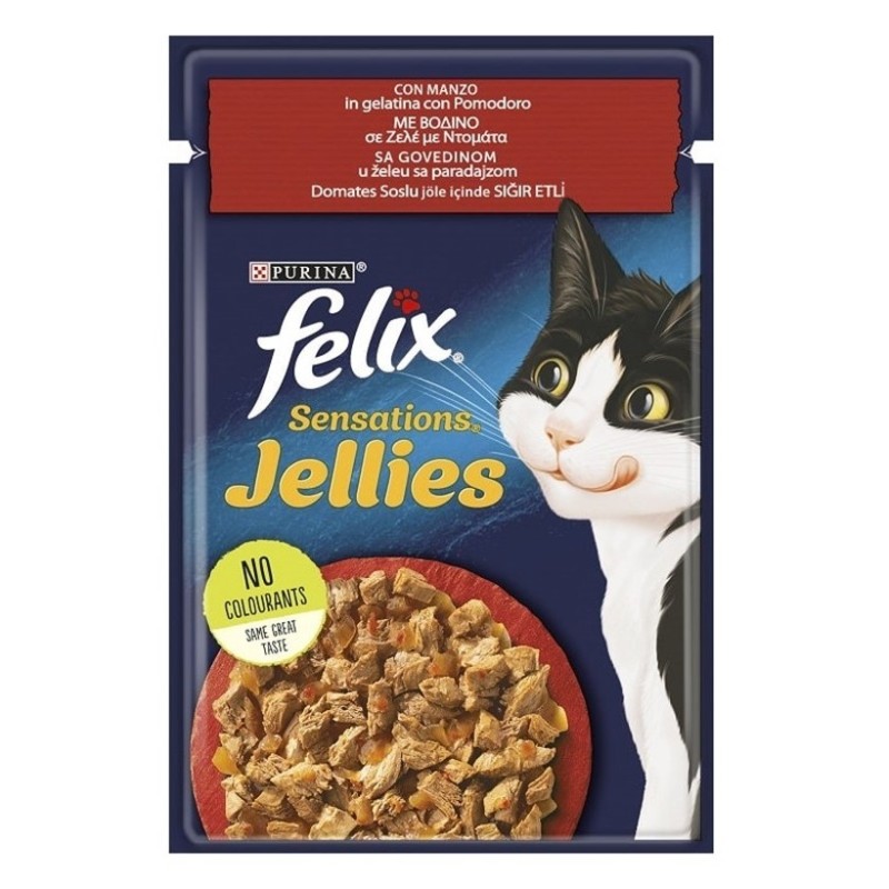 Felix Sensatıons Sığır Etli-Domatesli 85 gr