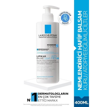 La Roche Posay Lipikar Baume Light AP+M Nemlendirici 400 ml