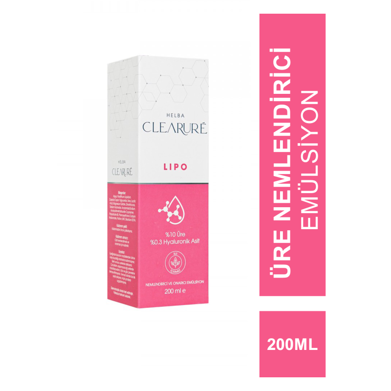 Clearure Lipo %10 Üre Nemlendirici Emülsiyon 200 ml