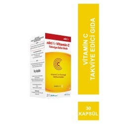 NBT life Vitamin C Takviye Edici Gıda 30 Kapsül