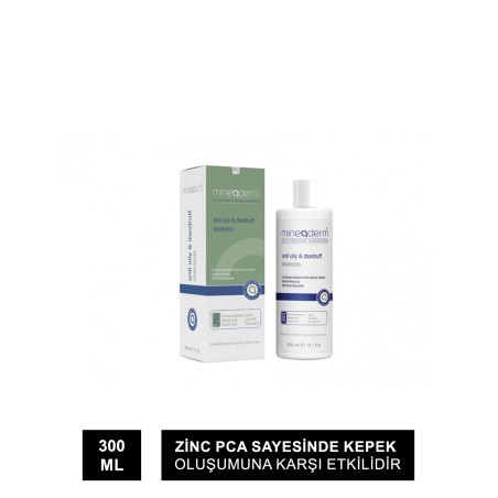 Mineaderm Anti Oily & Dandruff Şampuan 300 ml