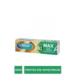 Corega Max Tutuş+Ferahlık Diş Protezi Yapıştırıcı 40 g