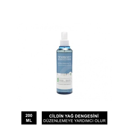 Mineaderm Anti-Shine Refresing Tonic ( Yağlı ve Karma Ciltler için Canlandırıcı Tonik ) 200 ml