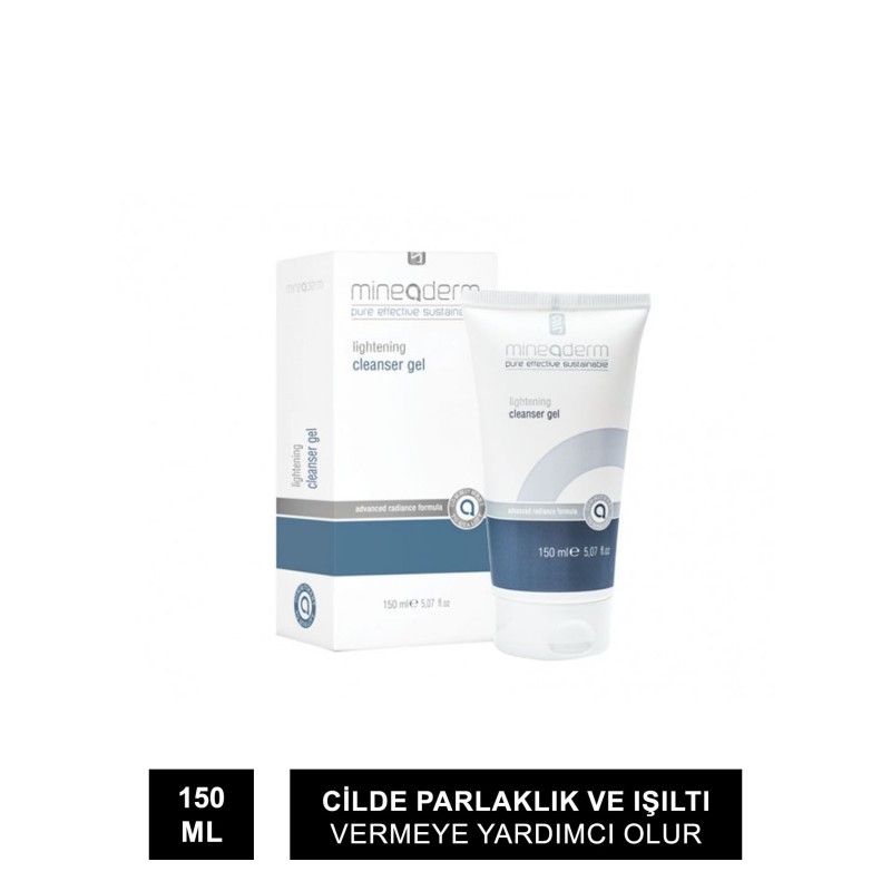 Mineaderm Lightening Cleanser Gel ( Cilt Aydınlatıcı Temizleme Jeli ) 150 ml
