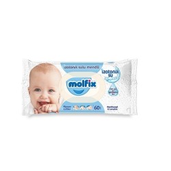 Molfix Hassas Ciltler İçin İzotonik Sulu Mendil 60 Yaprak