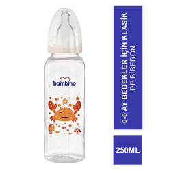 Bambino Klasik PP Biberon 0-6 Ay 250 ml ( B019 )
