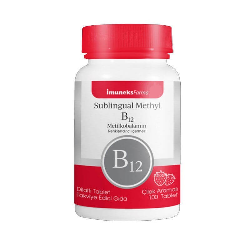 İmuneks Sublingual Methyl B12 100 Tablet