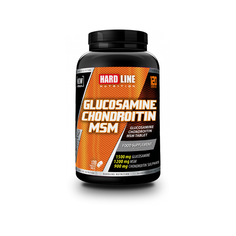 Hardline Glucosamine Chondroitin Msm 120 Tablet