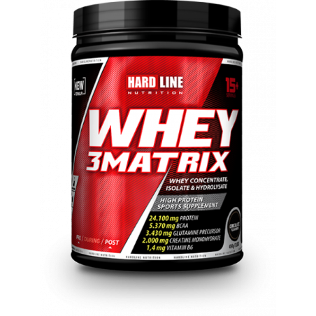 Hardline Whey 3Matrix ( Çikolata Aromalı ) 454 Gr