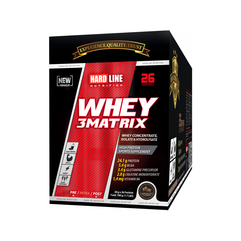 Hardline Whey 3Matrix Sachet ( 78 Adet x 30gr ) 2340gr