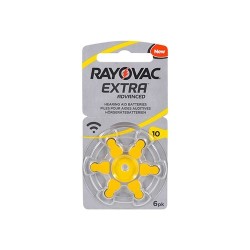 Rayovac Extra İşitme Cihazı Pili 6'lı No: 10