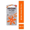 Rayovac Extra İşitme Cihazı Pili 6'lı No: 13
