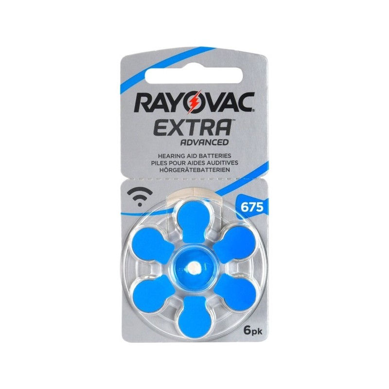 Rayovac Extra İşitme Cihazı Pili 6'lı No: 675
