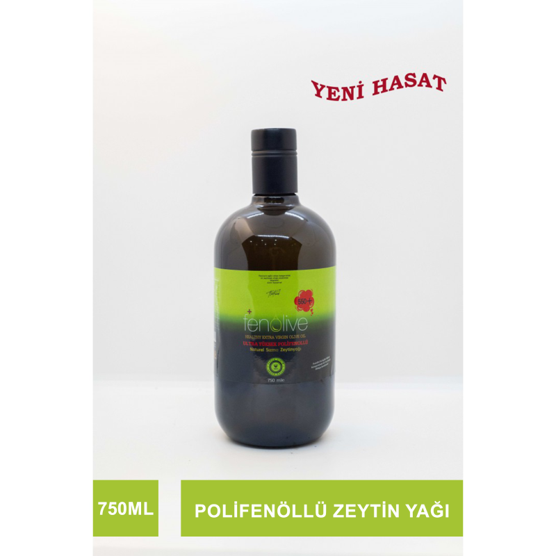 Fenolive 550+ Ultra Yüksek Polifenollü Zeytinyağı 750 Ml