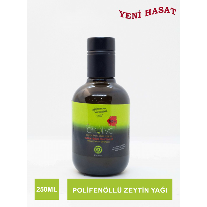 Fenolive 550+ Ultra Yüksek Polifenollü Zeytinyağı 250 Ml