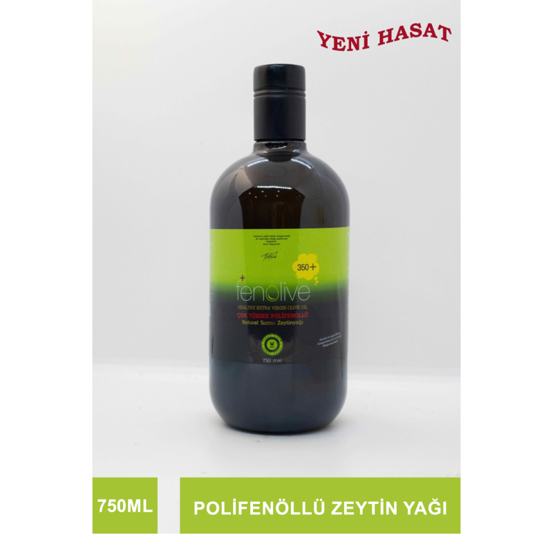 Fenolive 350+ Çok Yüksek Polifenollü Zeytinyağı 750 Ml