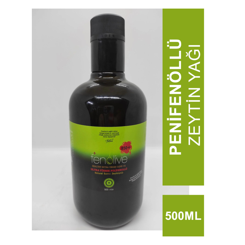 Fenolive 350+ Çok Yüksek Polifenollü Zeytinyağı 500 Ml