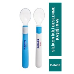 Bambino Silikon İkili Beslenme Kaşığı P-0406