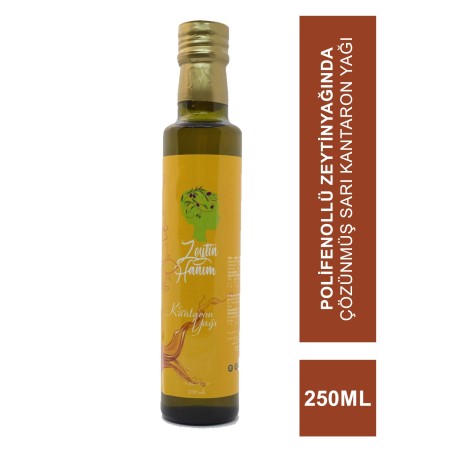 Sarı Kantaron Yağı 250 Ml (Polifenollü Zeytinyağında Çözünmüş)
