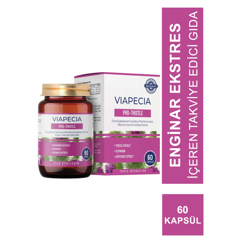 Viapecia Pro Thistle 60 Kapsül