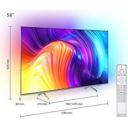 Philips 58Pus8507/62 58'' 146 Ekran 4K Uhd Smart And. Led Tv