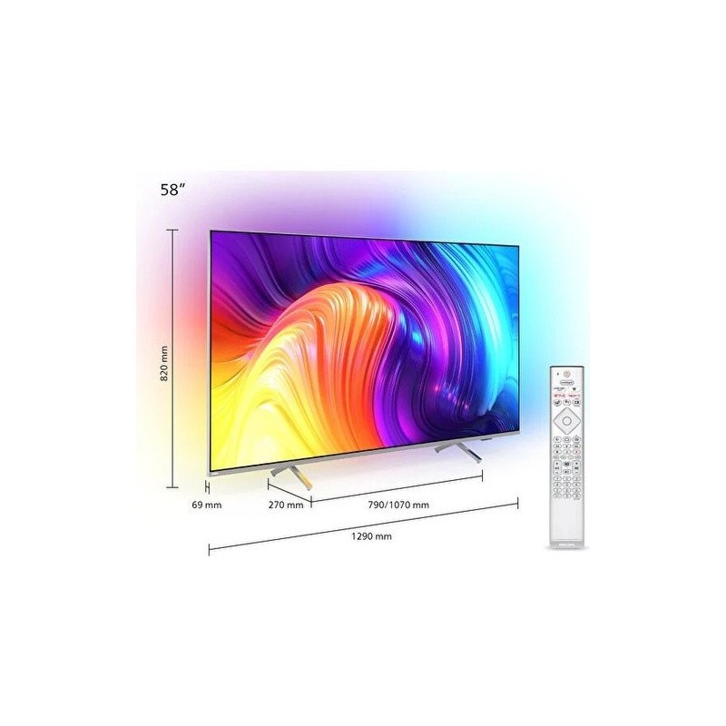Philips 58Pus8507/62 58'' 146 Ekran 4K Uhd Smart And. Led Tv