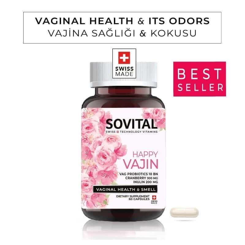 Sovital Happy Vajin 40 Kapsül