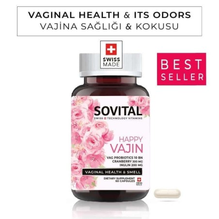 Sovital Happy Vajin 40 Kapsül
