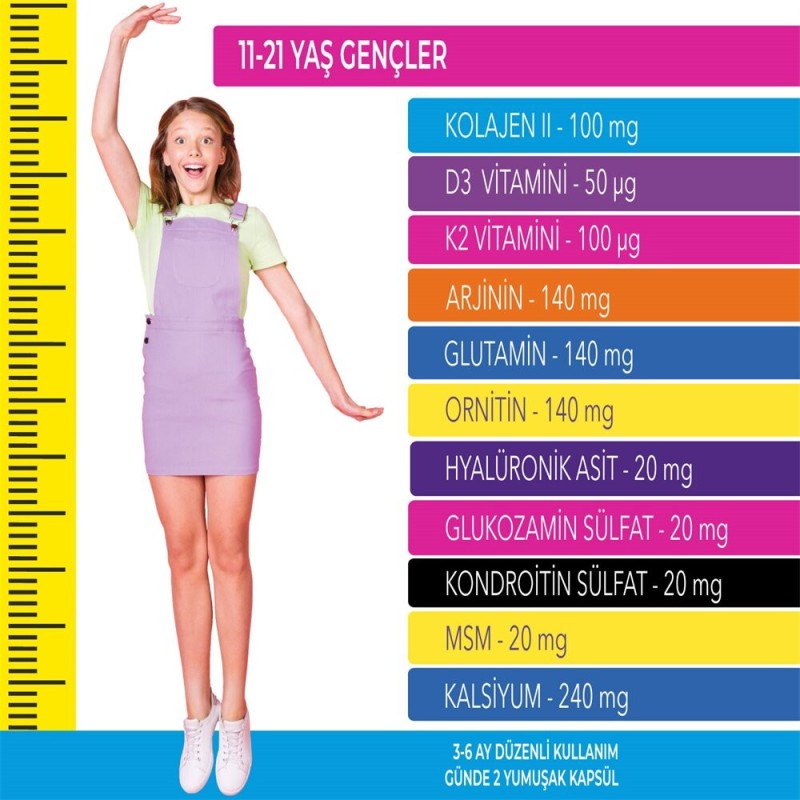 Sovital Tall Girls & Boy 60 Yumuşak Kapsül