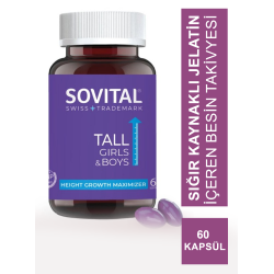 Sovital Tall Girls & Boy 60 Yumuşak Kapsül