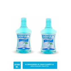 Oderol Ağız Kokusu Giderici Solüsyon 300 ml x 2 Adet