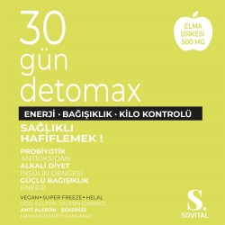 Sovital Detomax Zayıflama 60 Yumuşak Kapsül