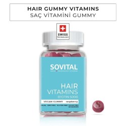Sovital Hair Saç Vitamini 60 Kapsül