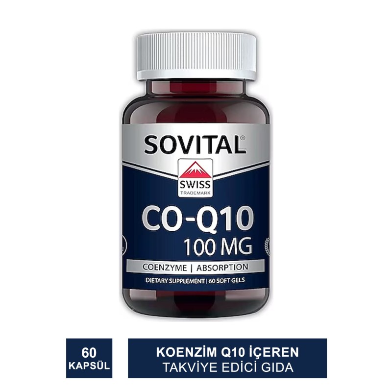 Sovital CO-Q10 60 Kapsül