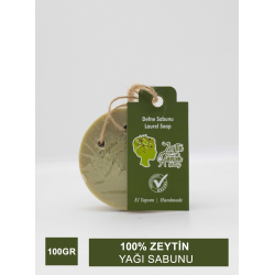 Zeytin Hanım Beauty %100 Zeytinyağı Sabunu - Defne - 100Gr