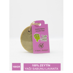 Zeytin Hanım Beauty %100 Zeytinyağı Sabunu - Lavanta - 100Gr