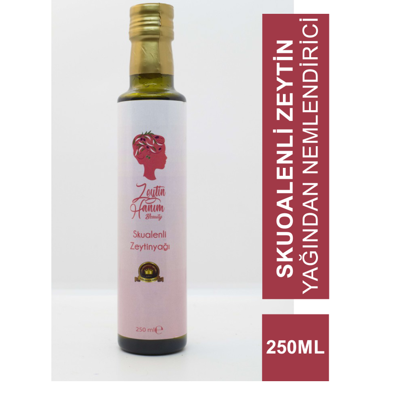 Zeytin Hanım Beauty Skualenli Zeytinyağı (Nemlendirici)-250 Ml