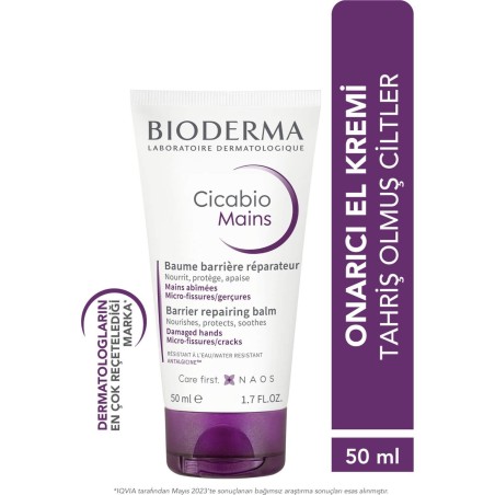Bioderma Cicabio Hand Cream 50 ml