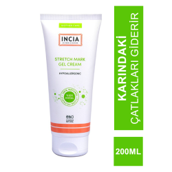 İncia Stretch Mark Cream ( Karın Çatlak Jel Kremi ) 200 ml (S.K.T 08-2025)
