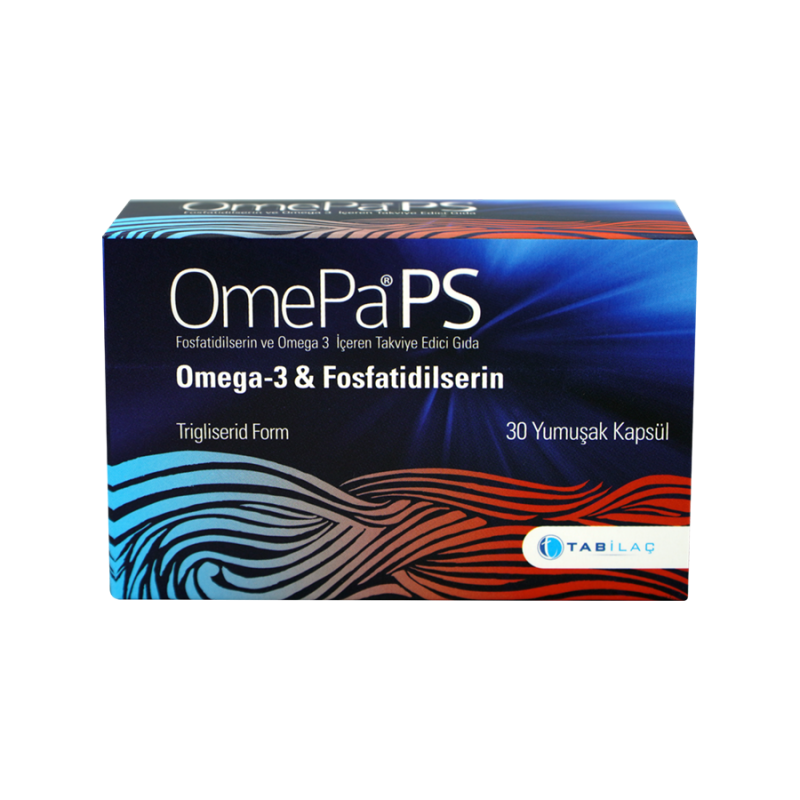 OmePa PS Omega3 & Fosfatidilserin 30 Kapsül